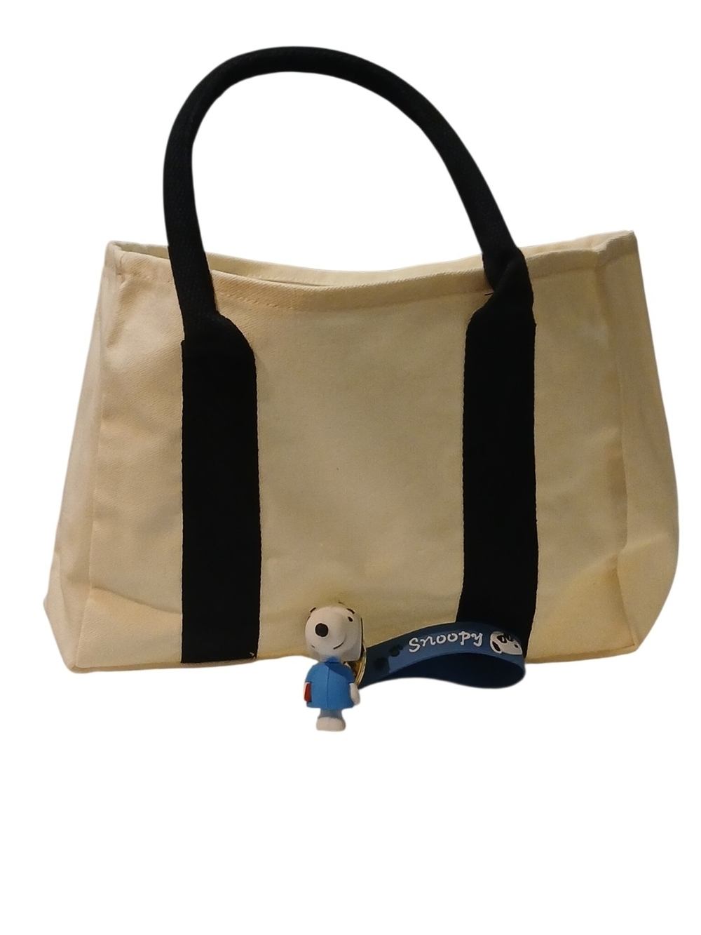 Peanuts - NWT Little Cutie Snoopy Bag, Medium Size Canvas Bag, Perfect Beach Bag - Picture 3 of 13